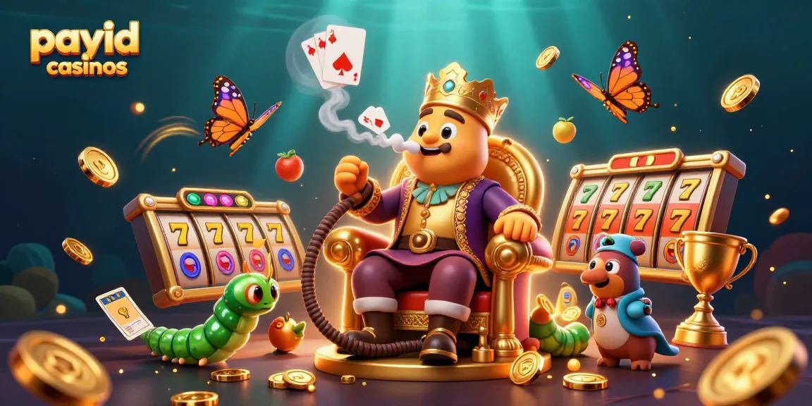 Experience exciting gameplay at payid casinos with vibrant 3D characters and slot elements.